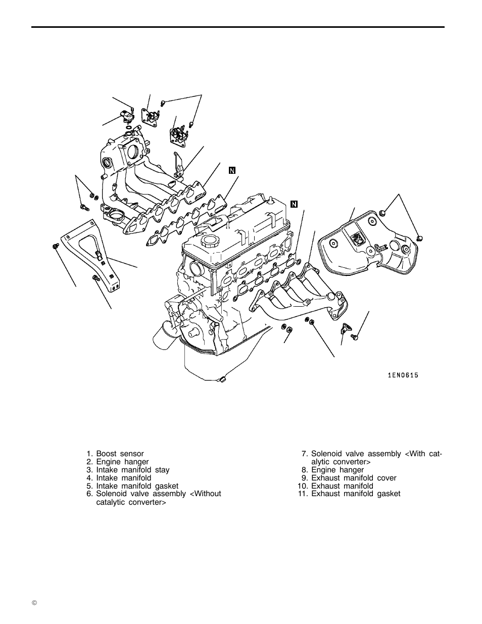 11a-7-2a, 4g1 engine (e - w) | Mitsubishi Motors 4G1 User Manual | Page 51 / 99