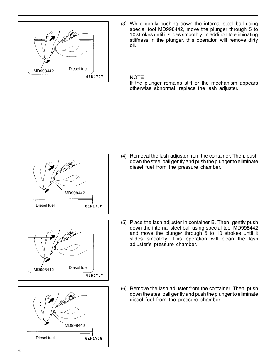 11a-8-4, 4g1 engine (e - w) | Mitsubishi Motors 4G1 User Manual | Page 61 / 99
