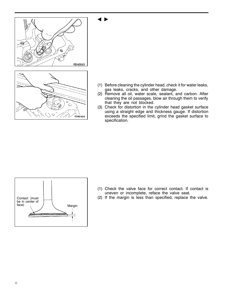 11a-9-4, 4g1 engine (e - w), Inspection | Mitsubishi Motors 4G1 User Manual | Page 73 / 99