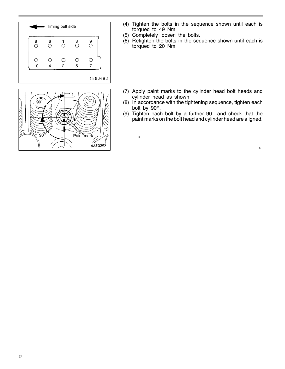 4g1 engine (e - w) | Mitsubishi Motors 4G1 User Manual | Page 79 / 99