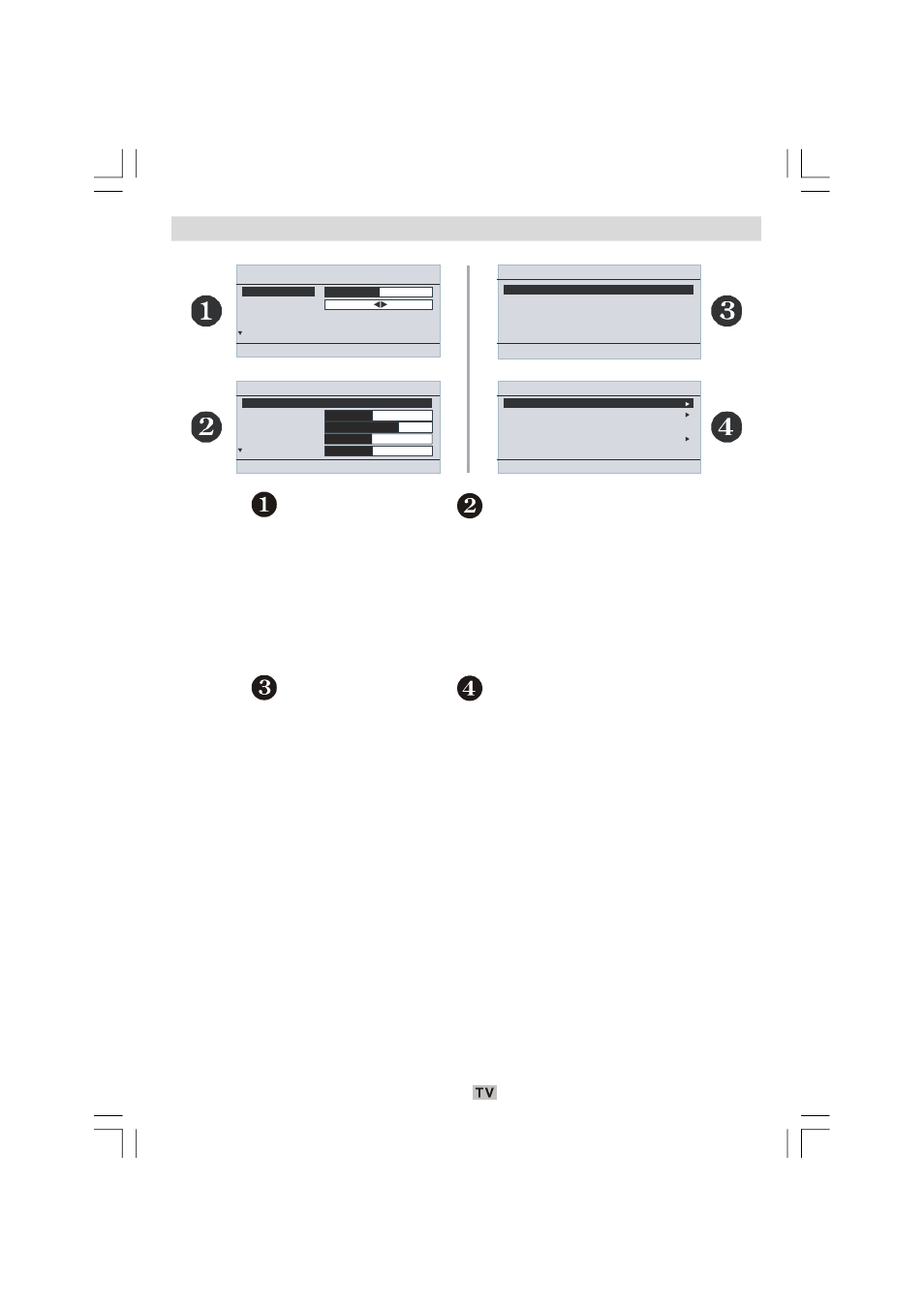 Analogue tv menu map, Sound menu picture menu features menu install menu | Matsui America M22LID618 User Manual | Page 32 / 61