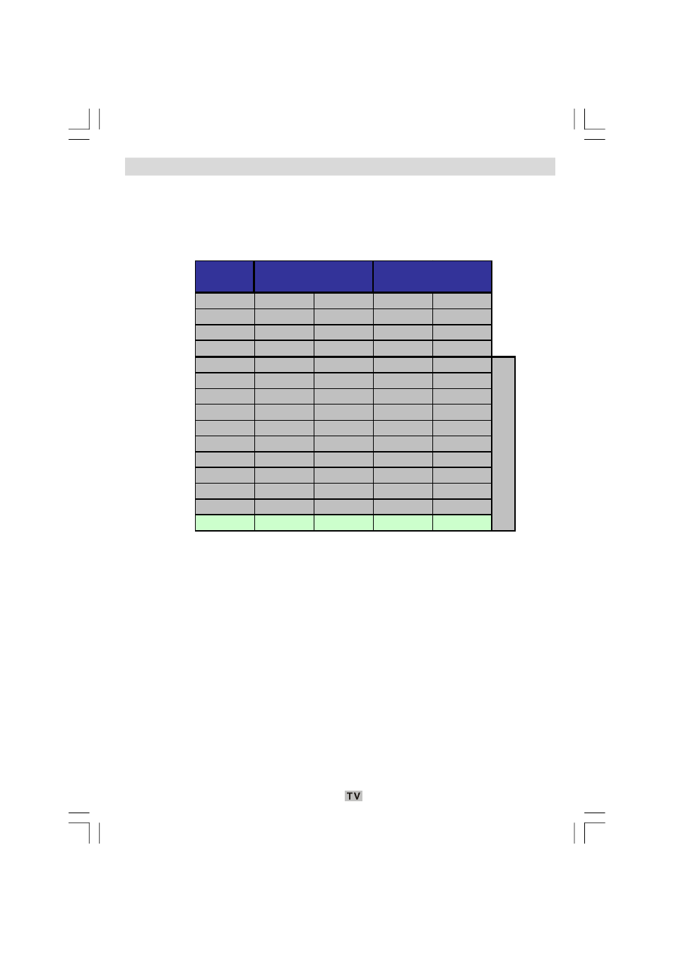 Appendix a: pc input typical display modes | Matsui America M22LID618 User Manual | Page 42 / 61