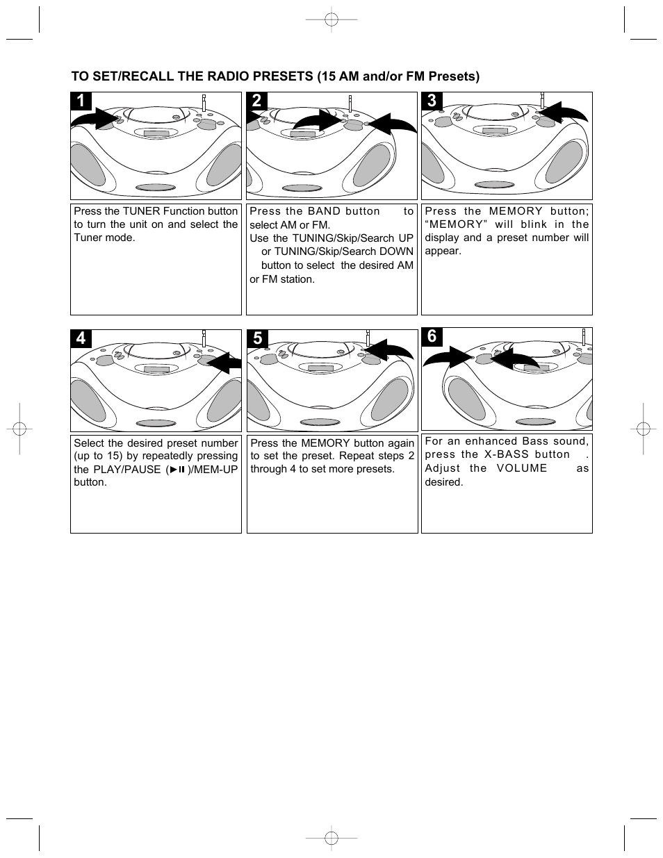 Memorex MP3830O User Manual | Page 7 / 14
