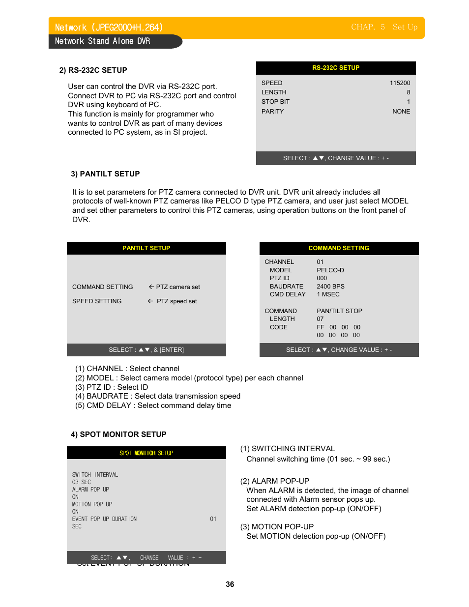 Memorex DVR H264 User Manual | Page 37 / 73