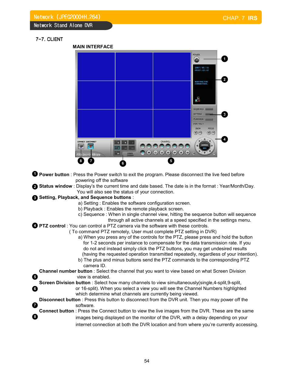 Memorex DVR H264 User Manual | Page 55 / 73