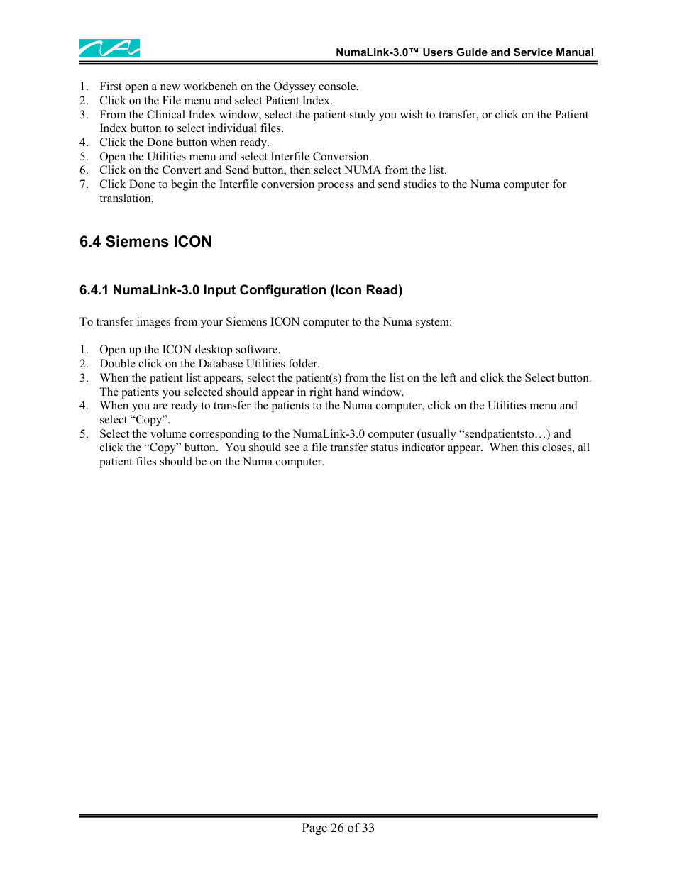 4 siemens icon | Me Inc NumaLink-3.0 User Manual | Page 27 / 33