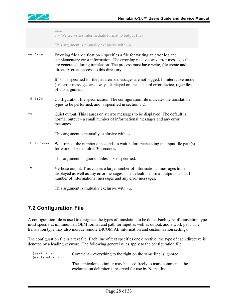 2 configuration file | Me Inc NumaLink-3.0 User Manual | Page 29 / 33