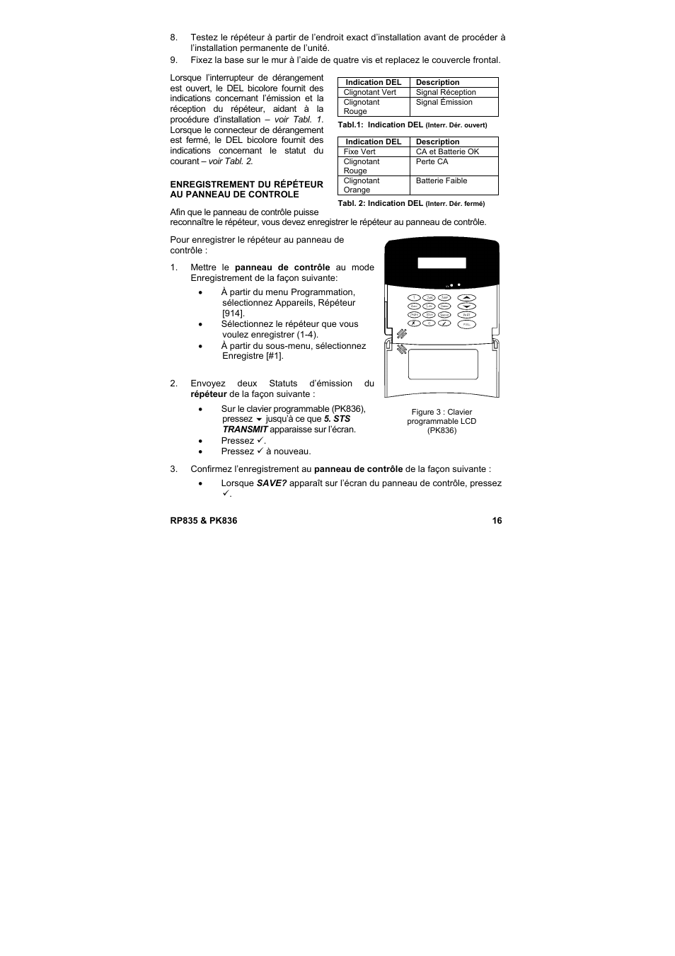 Marmitek PROGUARD800 Series RP835 User Manual | Page 16 / 40