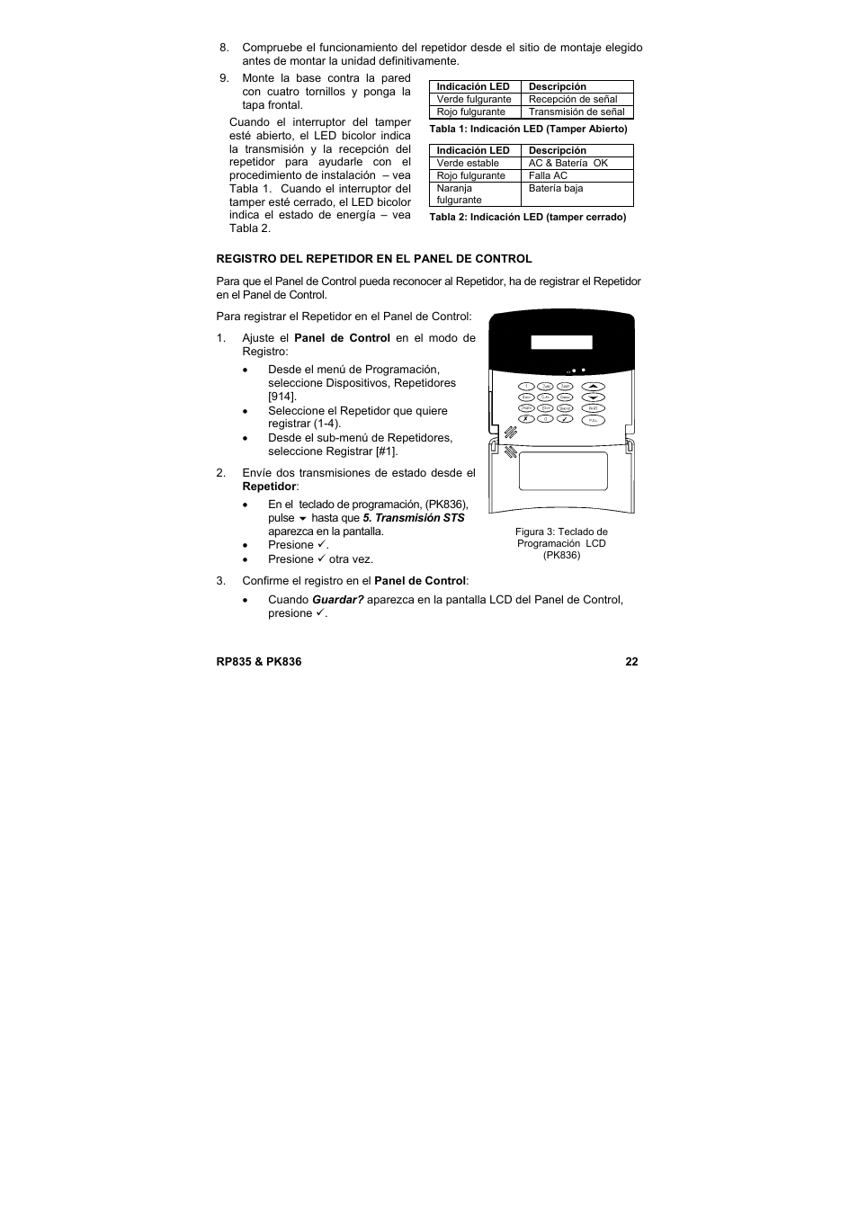 Marmitek PROGUARD800 Series RP835 User Manual | Page 22 / 40