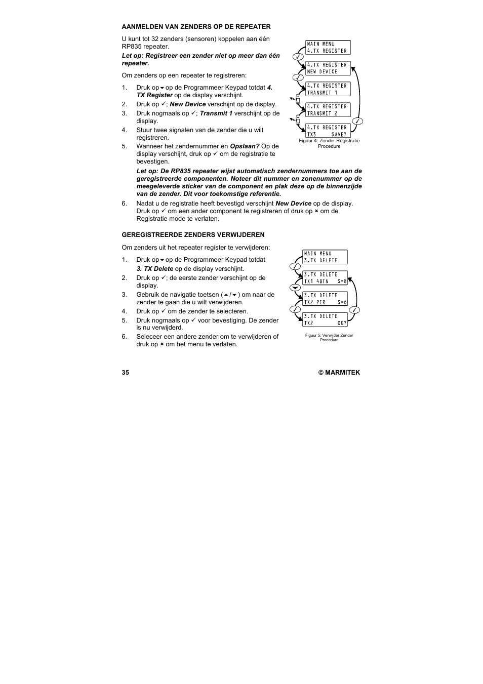 Marmitek PROGUARD800 Series RP835 User Manual | Page 35 / 40