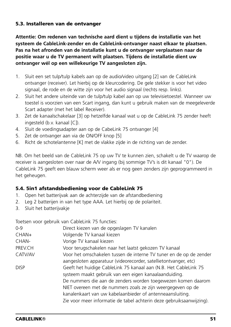 Marmitek 20041 User Manual | Page 51 / 68