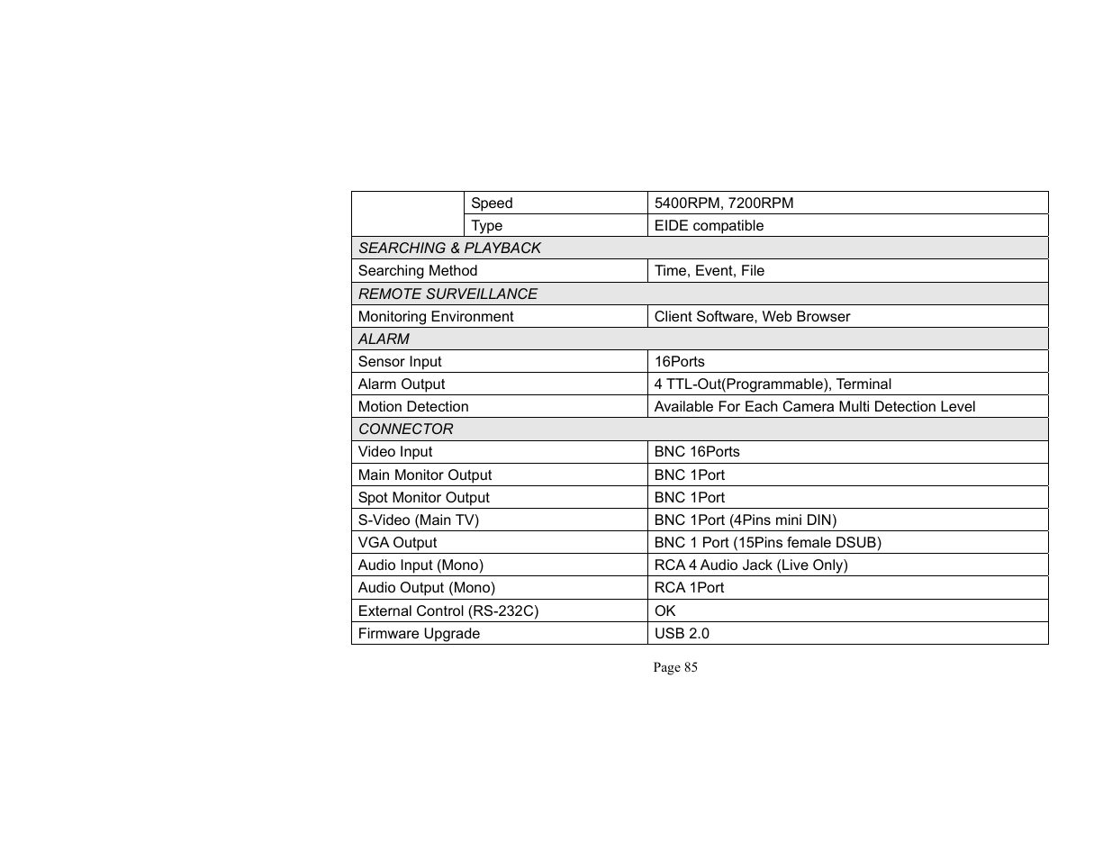 Maxtor QSNDVR9M User Manual | Page 83 / 86