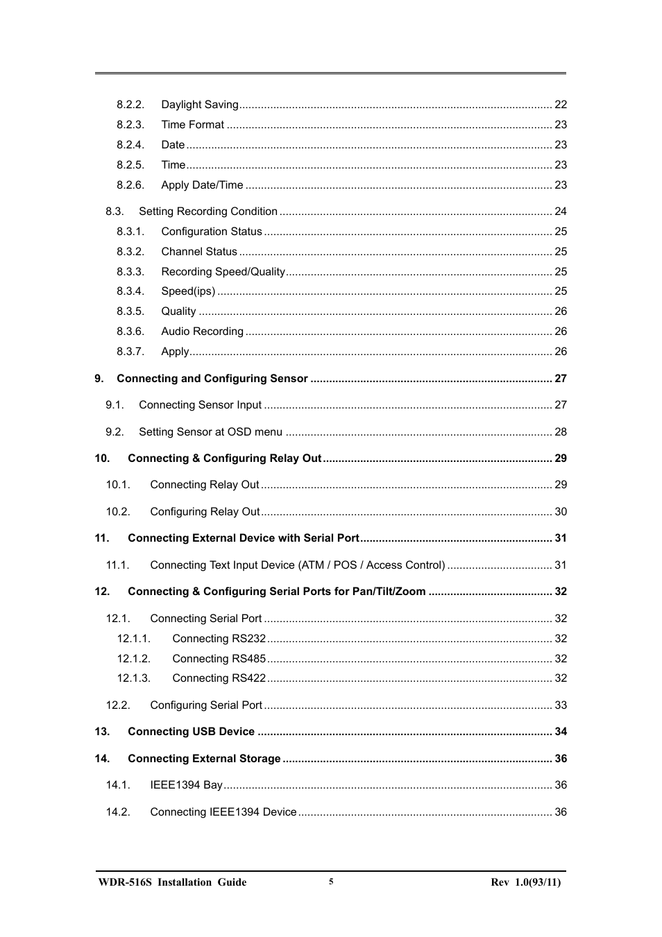 Maxtor WDR-516S User Manual | Page 5 / 56