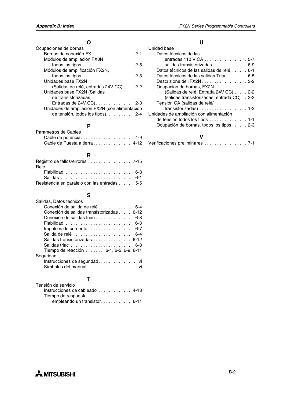 Mitsumi electronic FX2N User Manual | Page 126 / 130