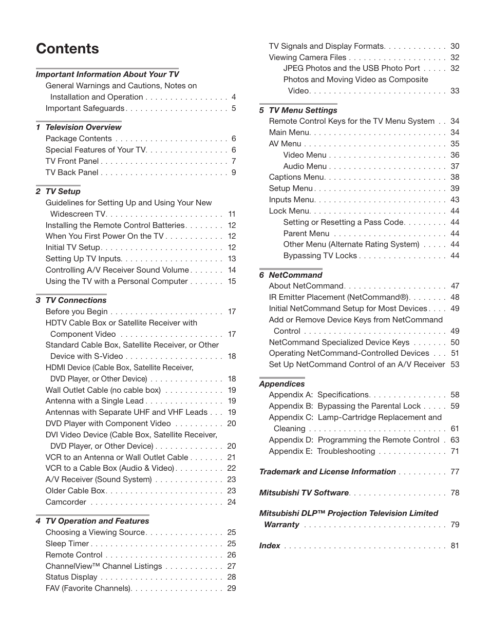 Mitsumi electronic WD-Y577 User Manual | Page 3 / 84