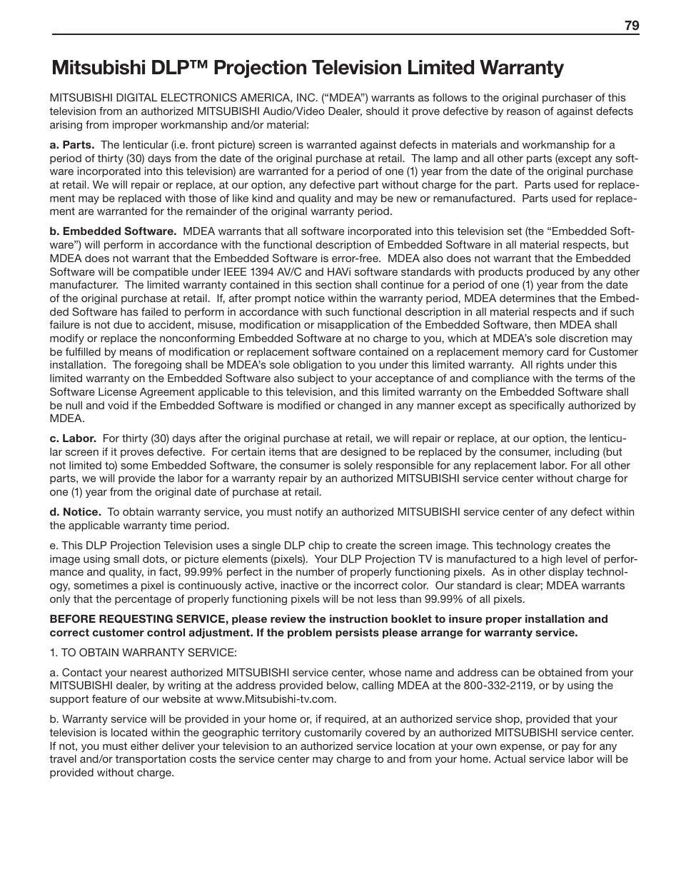 Mitsumi electronic WD-Y577 User Manual | Page 79 / 84