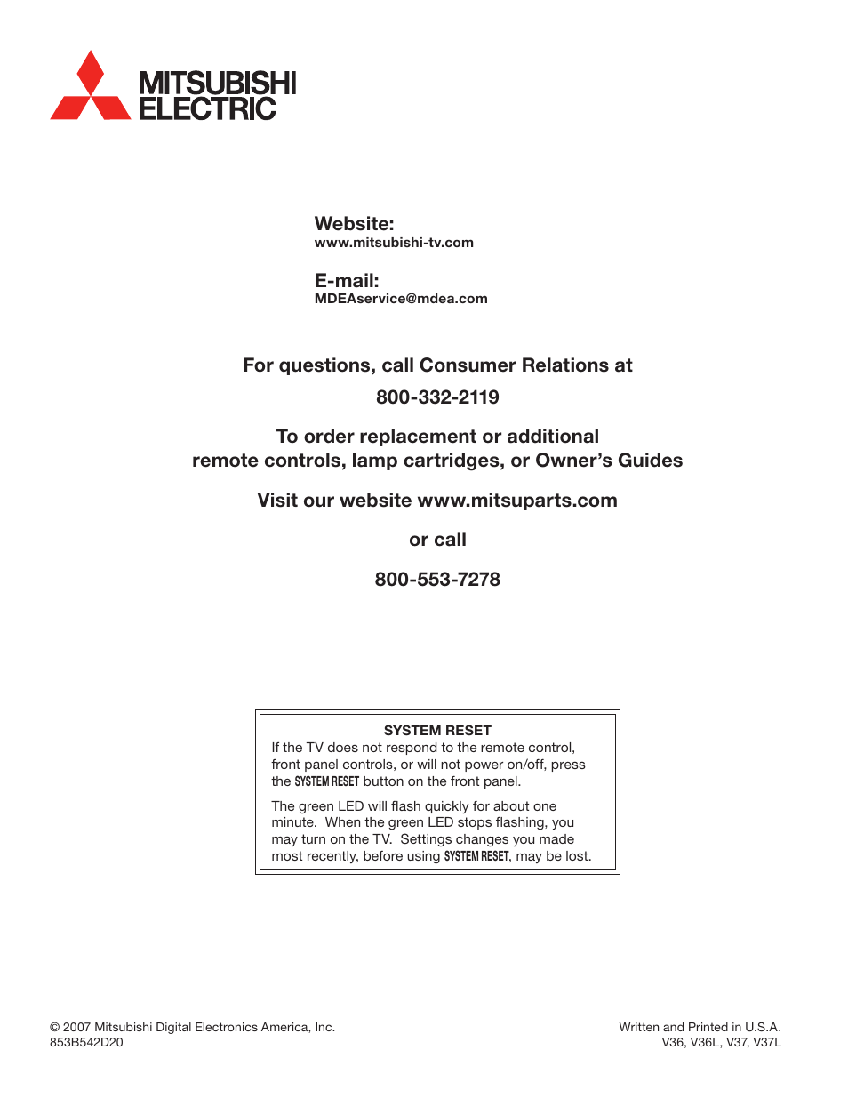 Website, E-mail | Mitsumi electronic WD-Y577 User Manual | Page 84 / 84