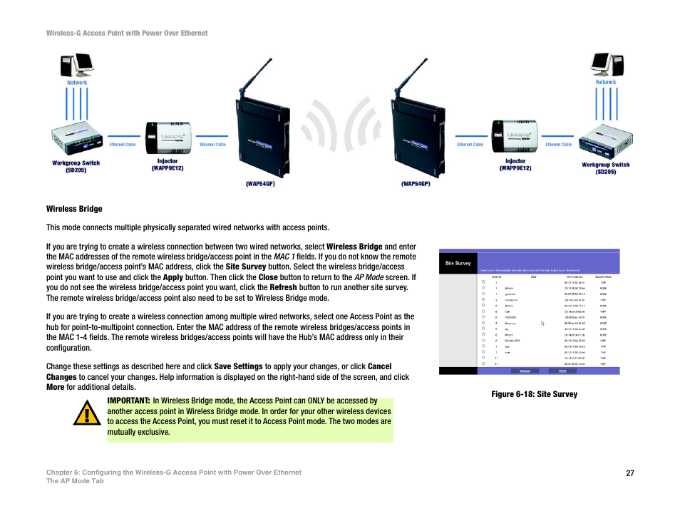 Mitel WAP54GP User Manual | Page 33 / 68