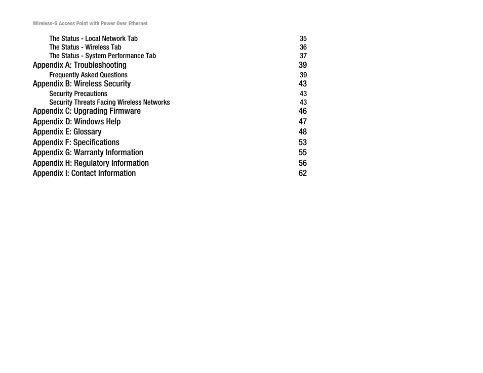 Mitel WAP54GP User Manual | Page 4 / 68