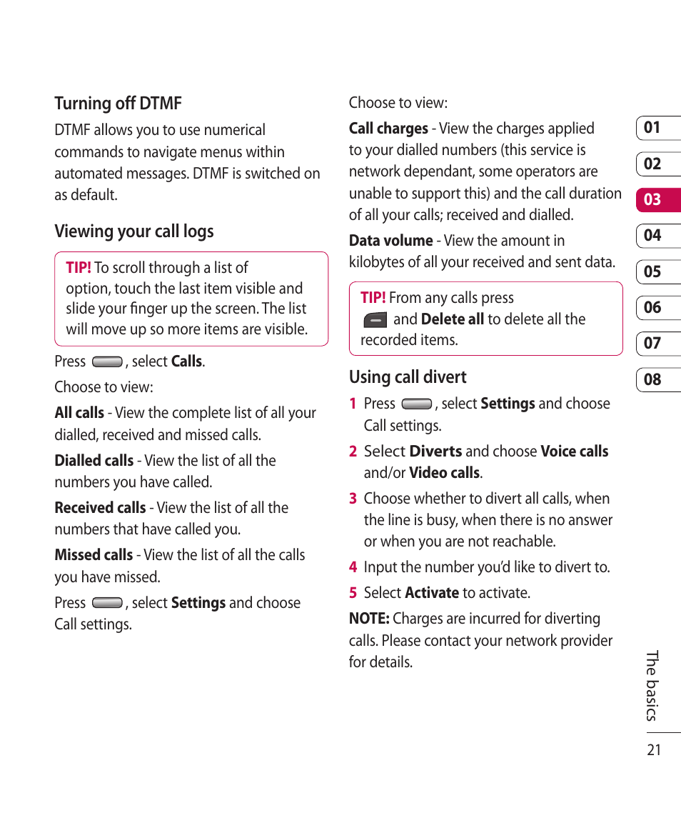 Mitel KF750 User Manual | Page 21 / 90