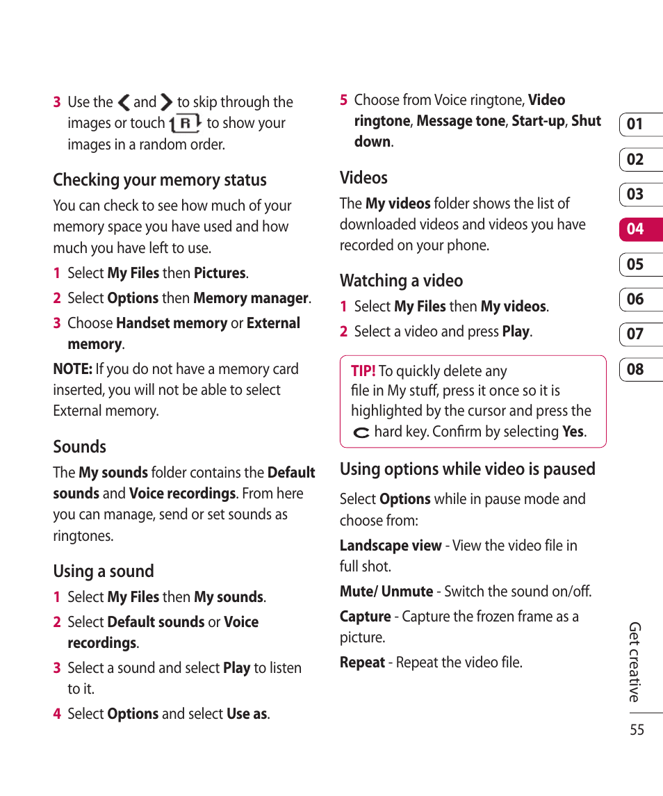 Mitel KF750 User Manual | Page 55 / 90