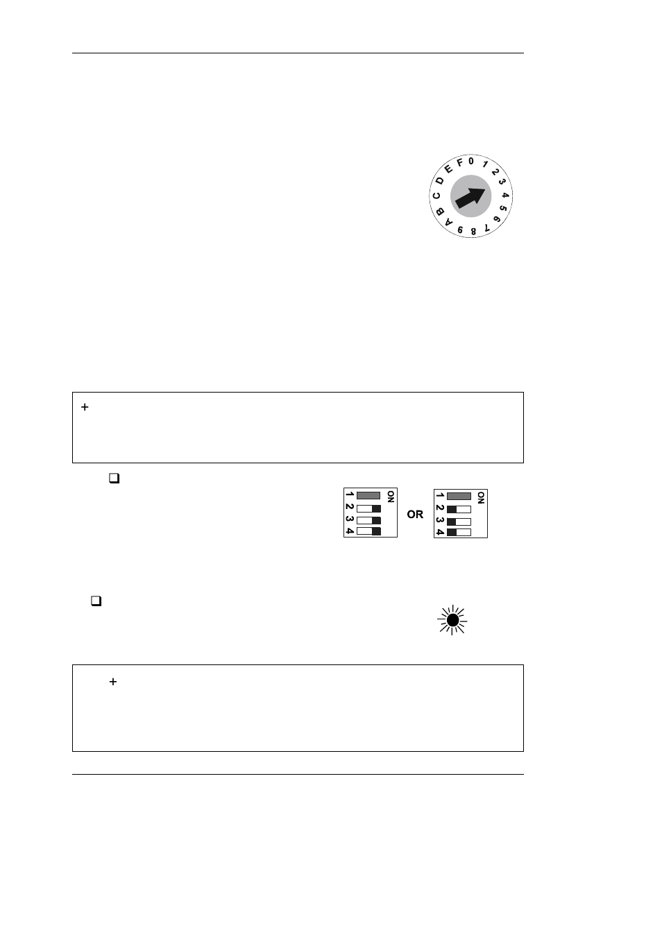 Using the rotary data switch and, Switches, Configuration | Rotary data switch, Configuration teach switches, Diagnostic led | Mars CASHFLOW 126 User Manual | Page 20 / 31