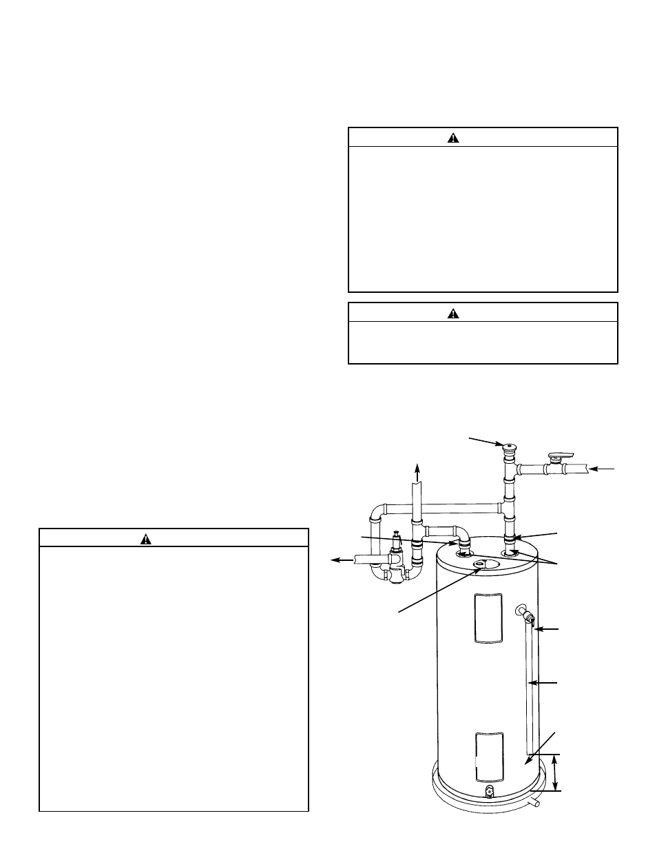 Instructions for installation (cont’d), Locating the new water heater, Typical installation | Maytag ELECTRIC WATER HEATER HR630DJLS User Manual | Page 10 / 36