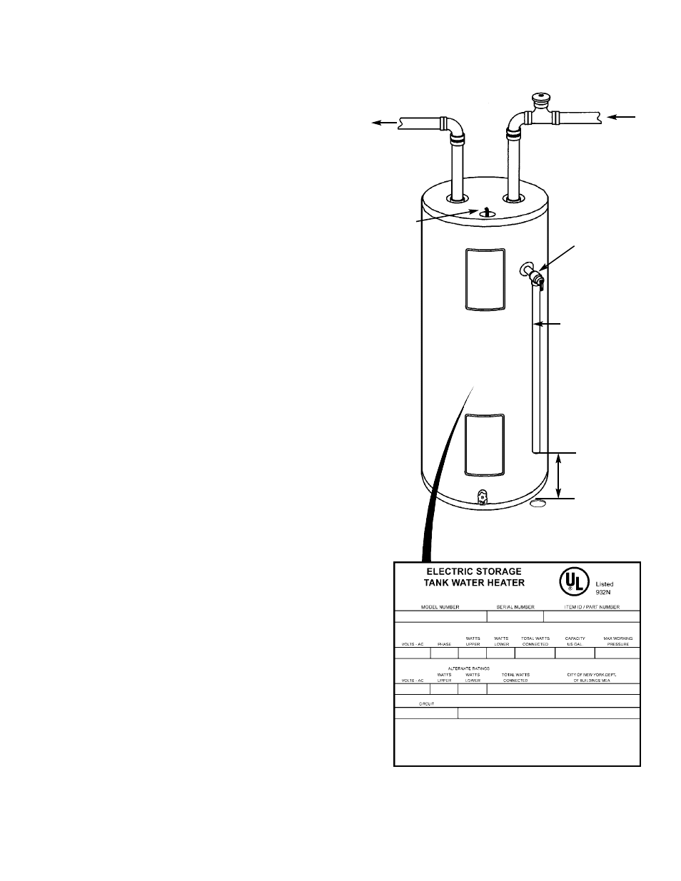 Instructions for installation (cont’d), Installation checklist | Maytag ELECTRIC WATER HEATER HR630DJLS User Manual | Page 15 / 36
