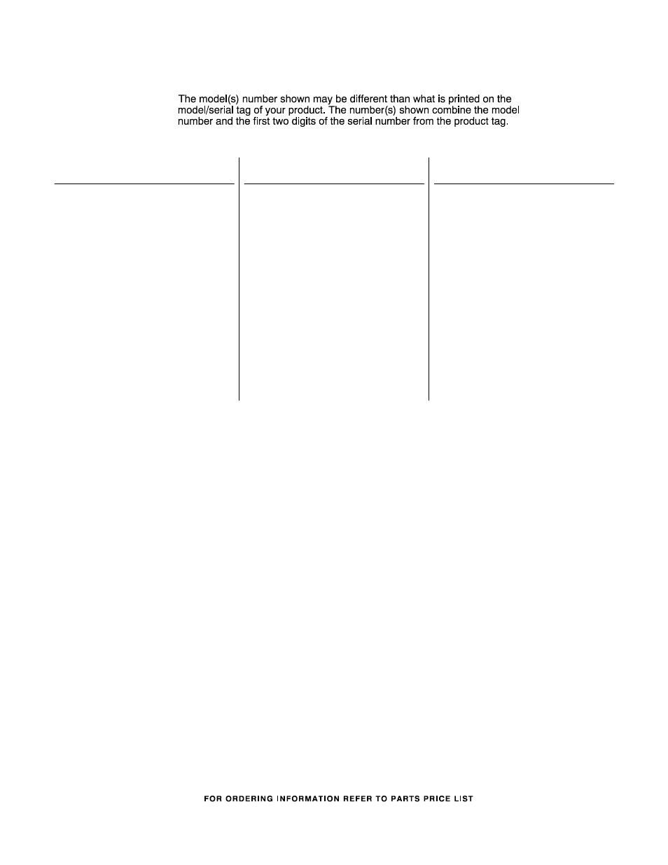 Literature, Cabinet parts | Maytag MBF2256KEQ11 User Manual | Page 2 / 15