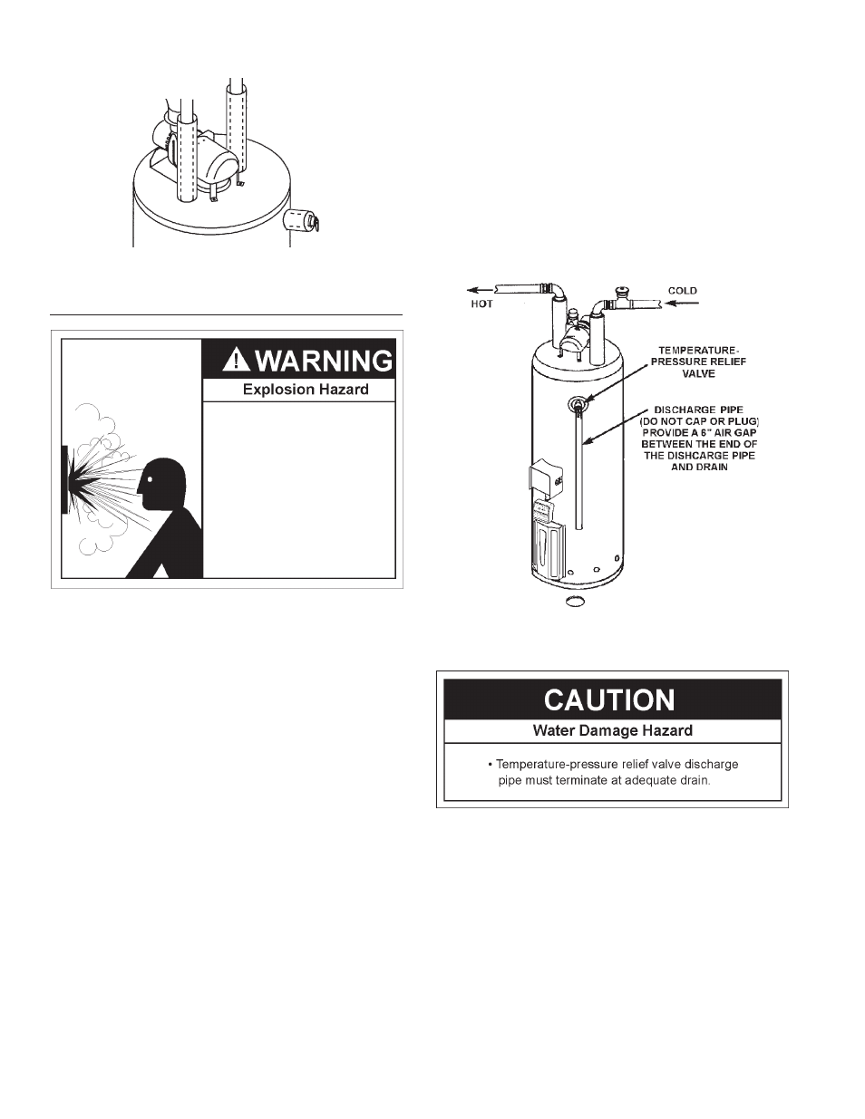 Temperature-pressure relief valve | Maytag HRN31250P User Manual | Page 16 / 48