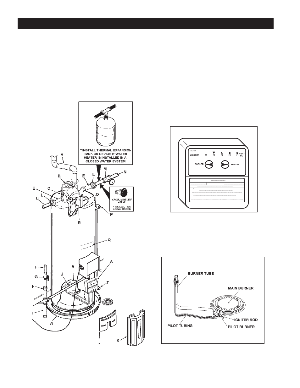 Typical installation, Get to know your water heater - gas models | Maytag HRN31250P User Manual | Page 8 / 48