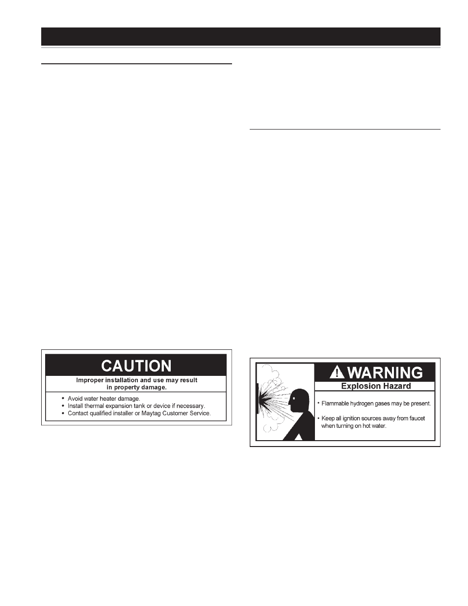 For your information | Maytag HV650HBVITCGA User Manual | Page 25 / 32