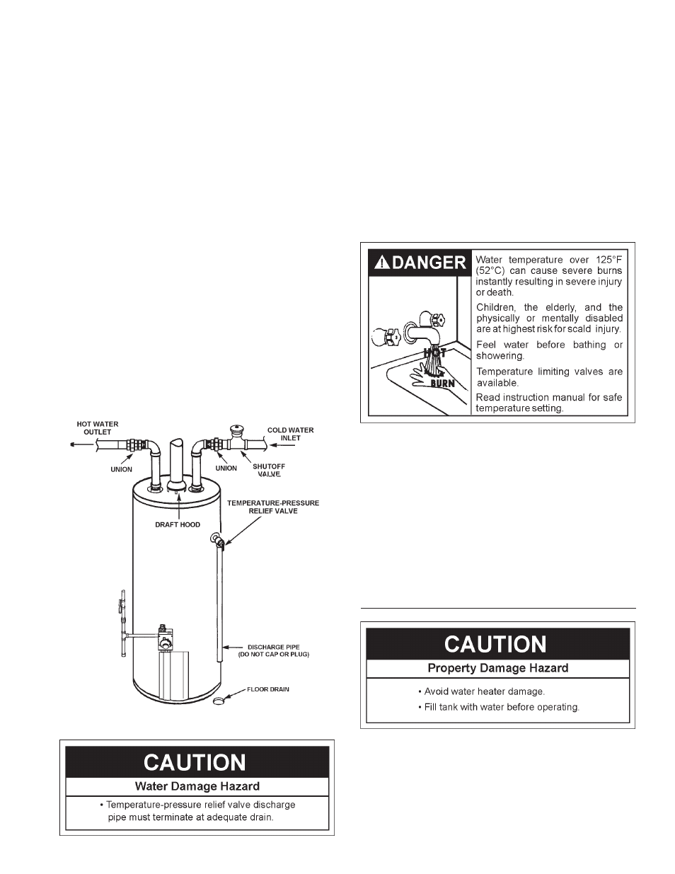 Filling the water heater | Maytag HRX40HARS User Manual | Page 15 / 32