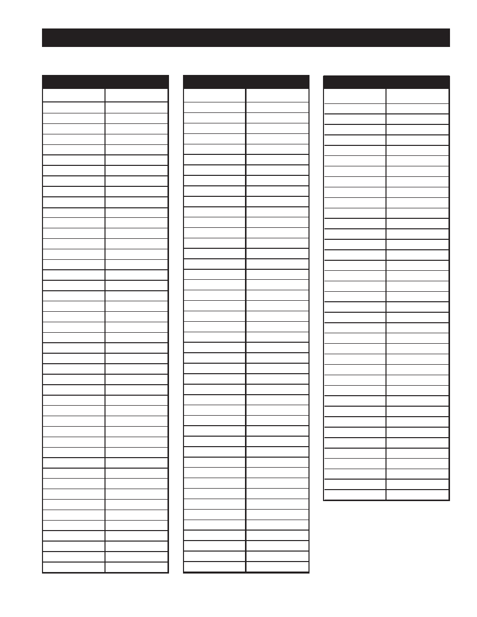 Repair parts list | Maytag HRX40HARS User Manual | Page 29 / 32