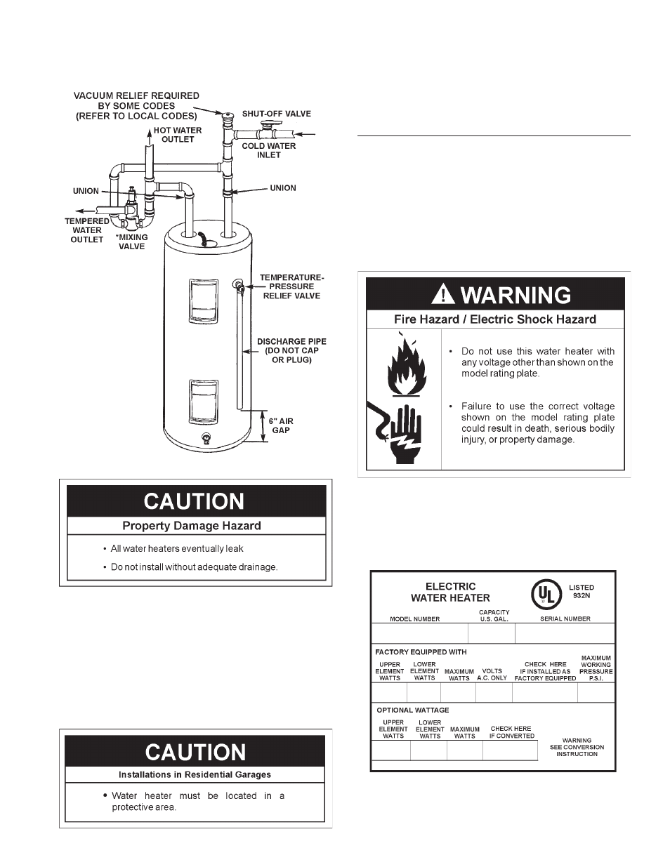 The convertible lower element | Maytag HRE11282T User Manual | Page 9 / 28