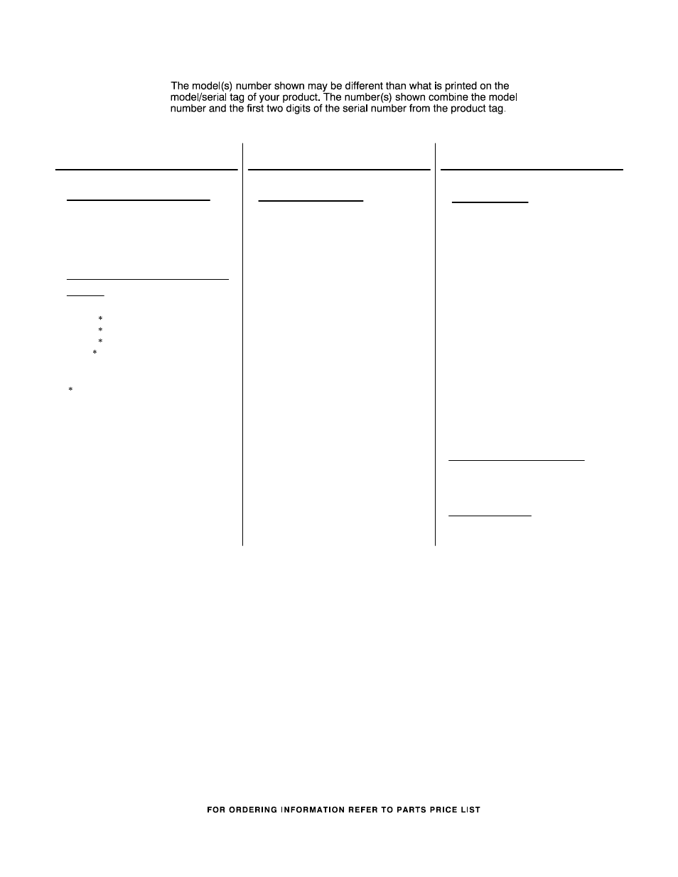 Optional, Optional parts | Maytag MBF2254HEQ14 User Manual | Page 15 / 15