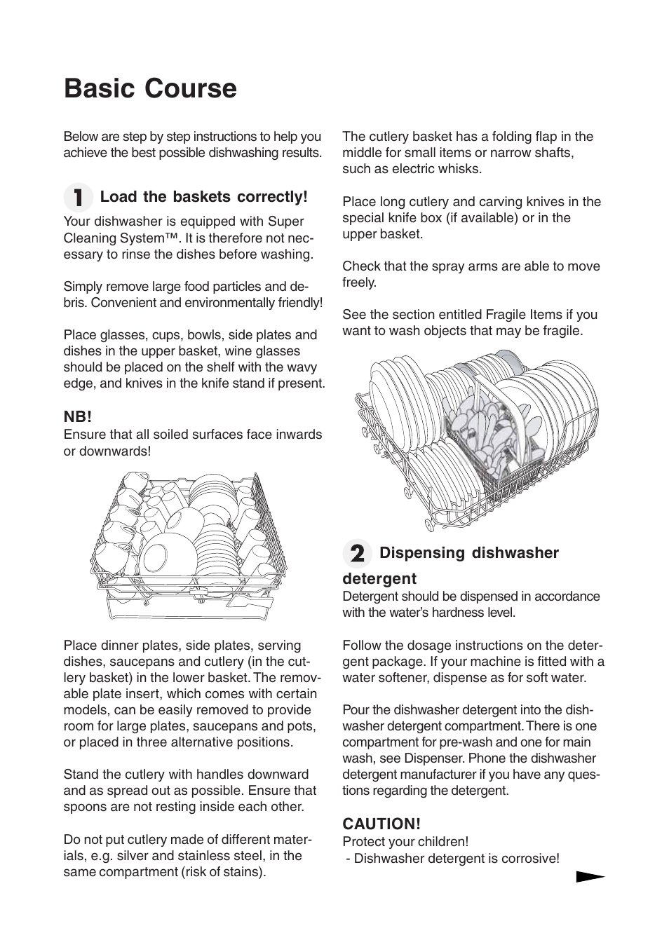 Basic course | Maytag 860S User Manual | Page 11 / 40