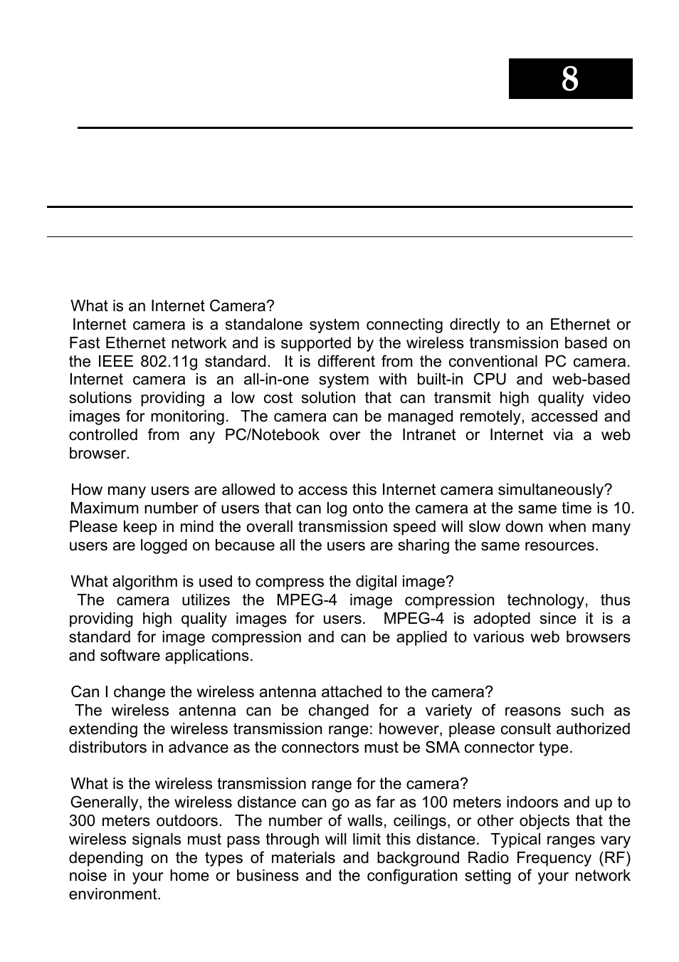 Ppendix | MicroNet Technology SP5530 User Manual | Page 56 / 67