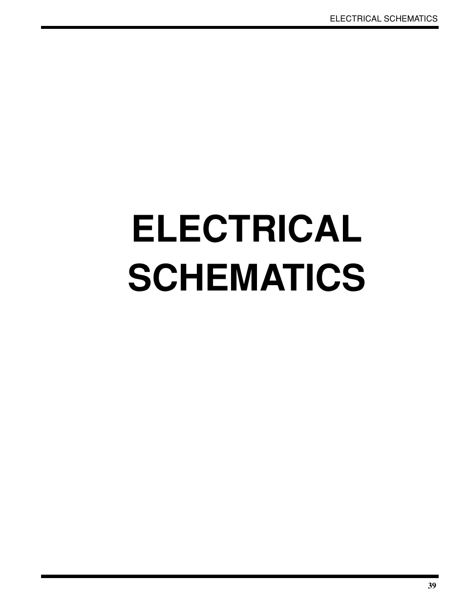 Electrical schematics | Moyer Diebel 401-HTM2 PLUS User Manual | Page 45 / 51