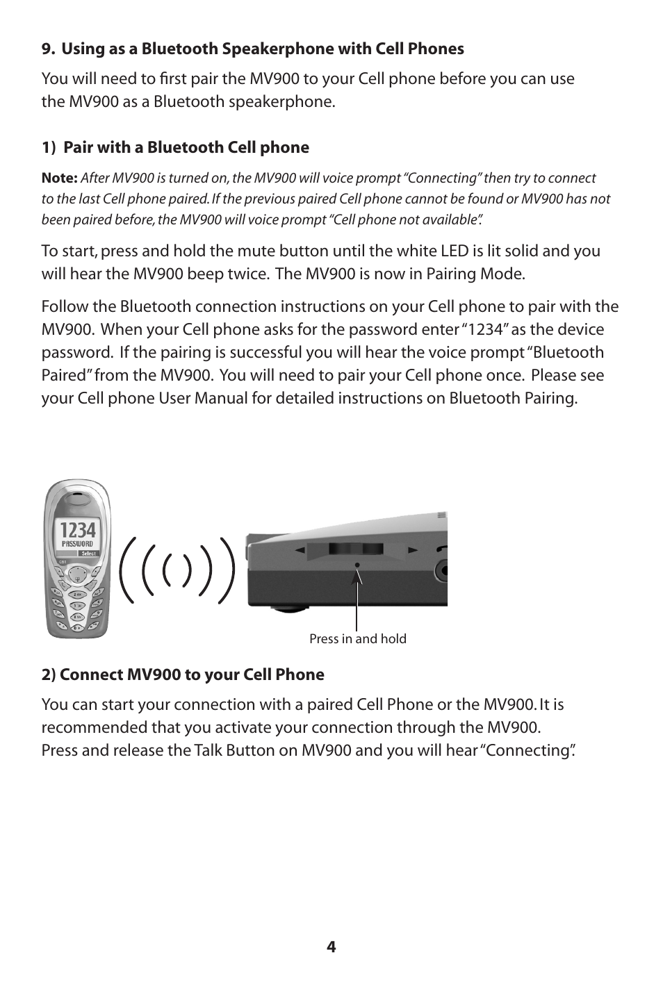 MVOX electronic MV900 User Manual | Page 5 / 16