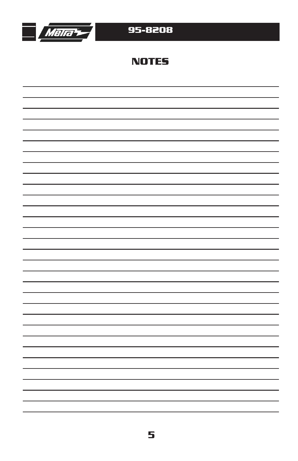 Metra Electronics 95-8208 User Manual | Page 7 / 8