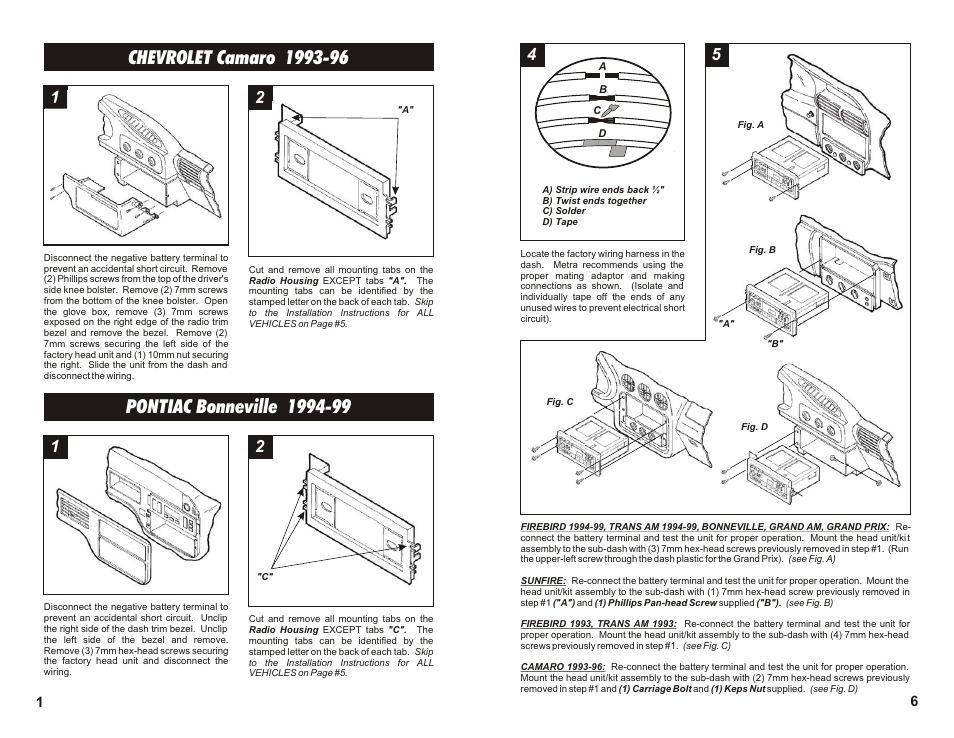 Metra Electronics 99-3009 User Manual | Page 2 / 4