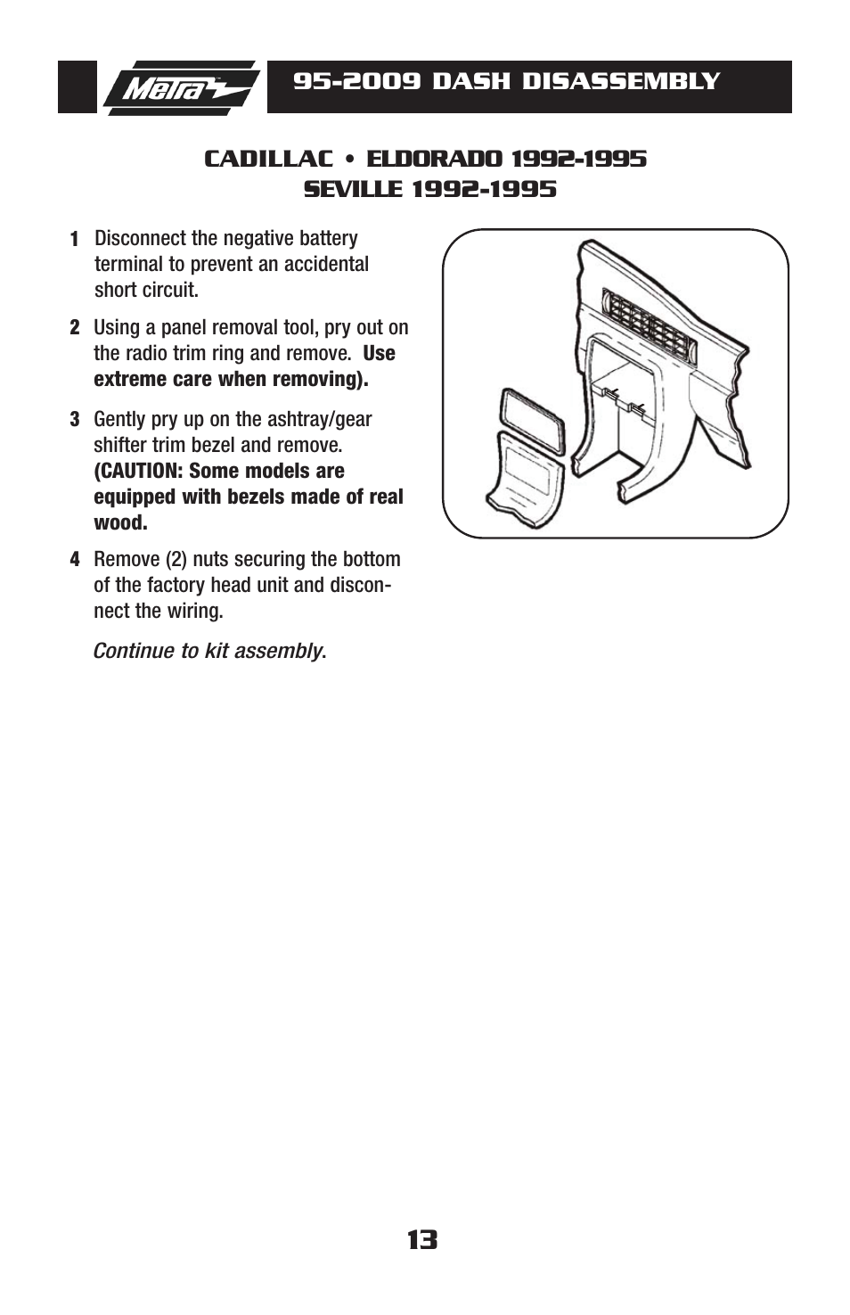 Metra Electronics 95-2009 User Manual | Page 13 / 52