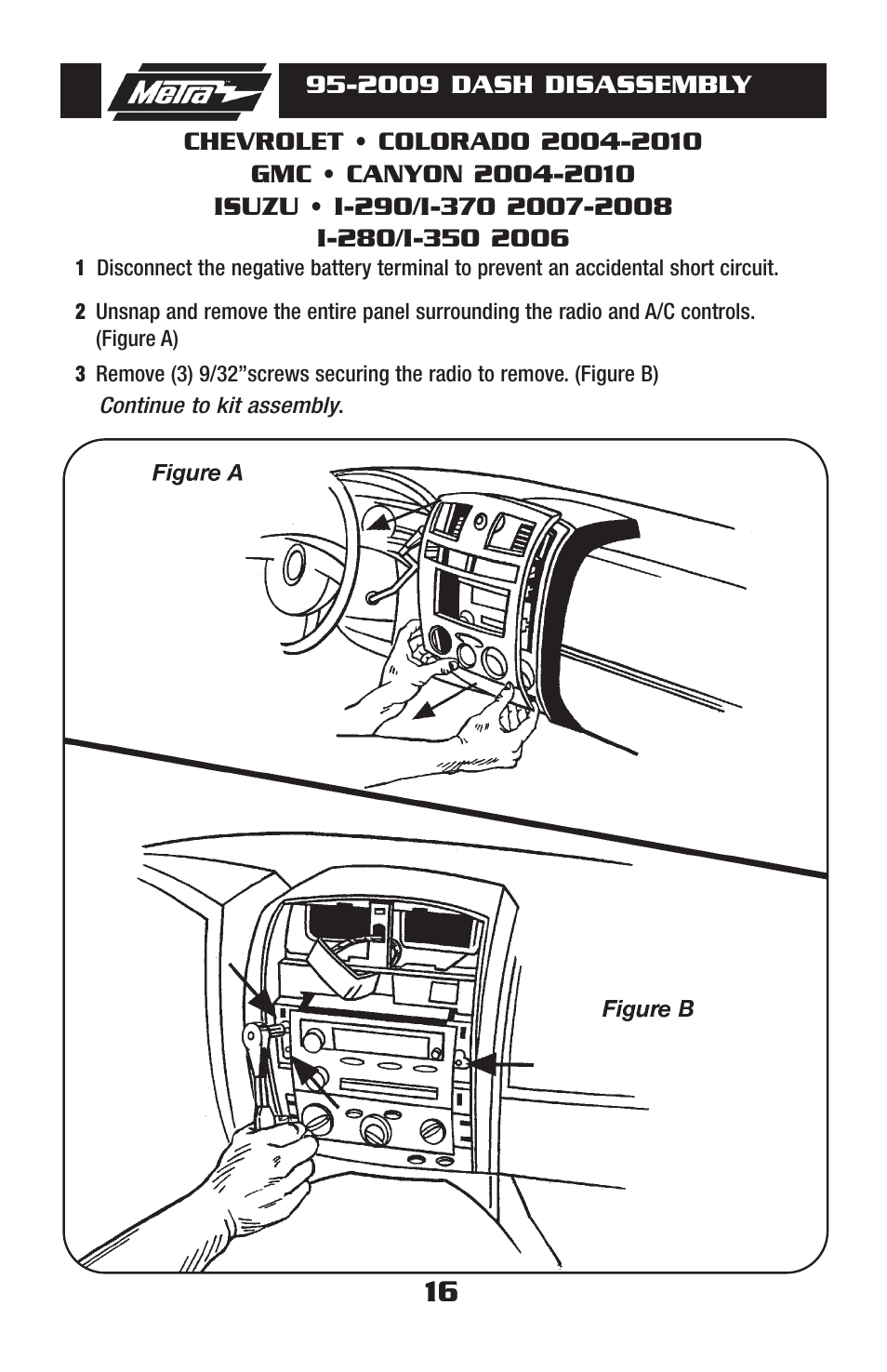 Metra Electronics 95-2009 User Manual | Page 16 / 52