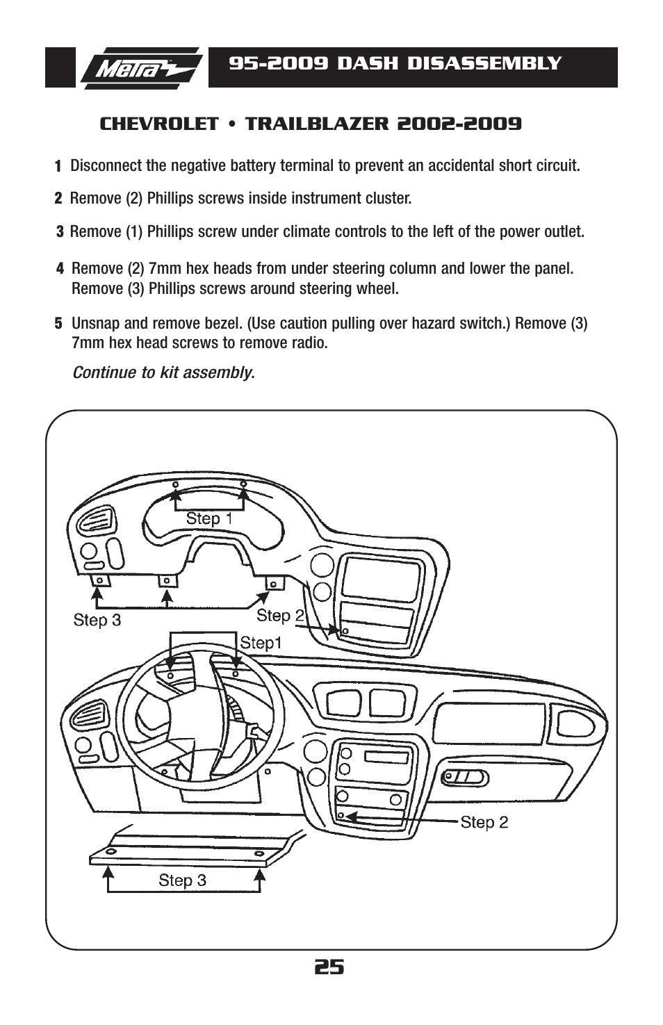 Metra Electronics 95-2009 User Manual | Page 25 / 52