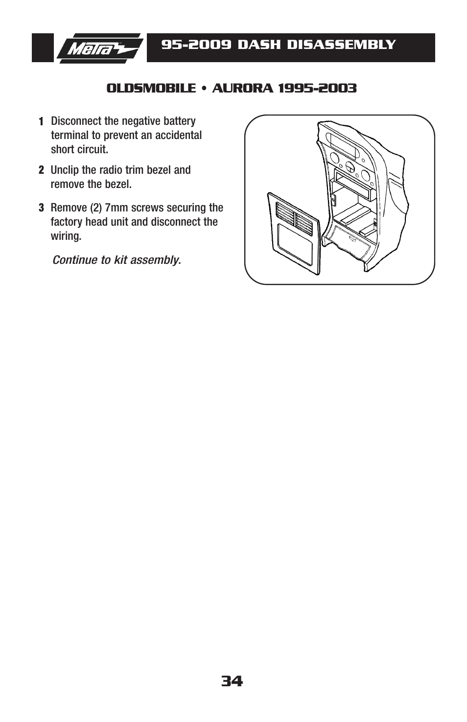 Metra Electronics 95-2009 User Manual | Page 34 / 52