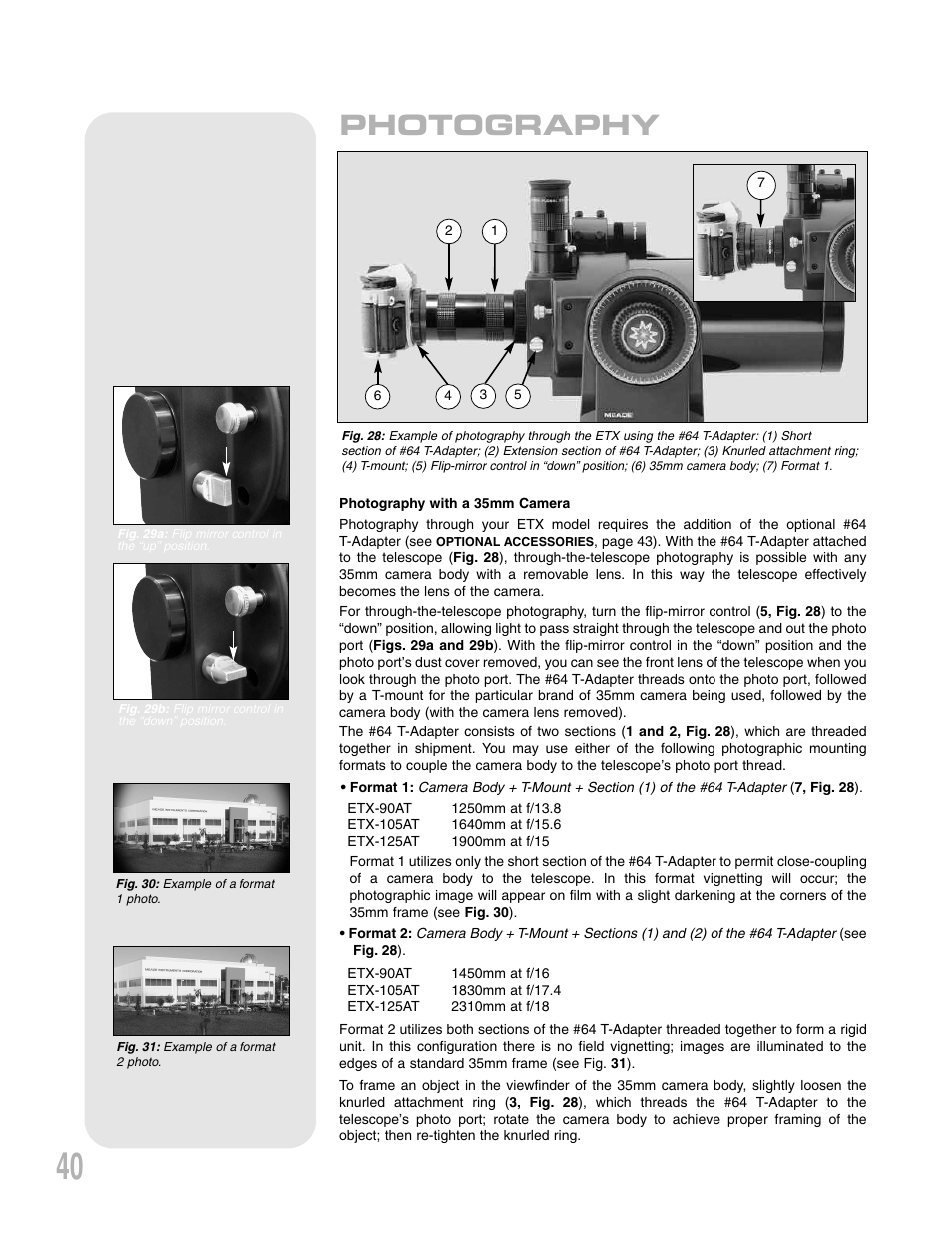 Photography | Meade Instruments ETX 90AT User Manual | Page 40 / 60