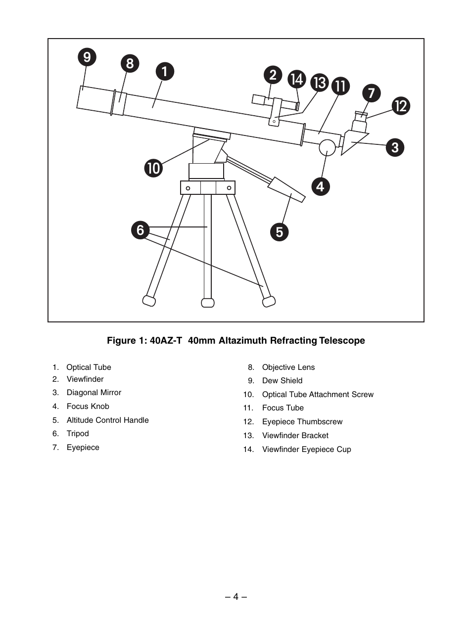 Meade Instruments Telestar 40AZ-T User Manual | Page 4 / 8