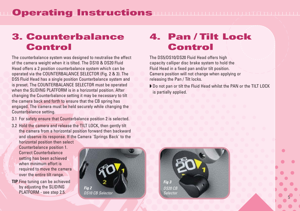 Miller Camera Support DS10 User Manual | Page 5 / 8