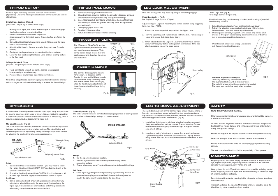 Miller Camera Support 1584 User Manual | Page 2 / 2
